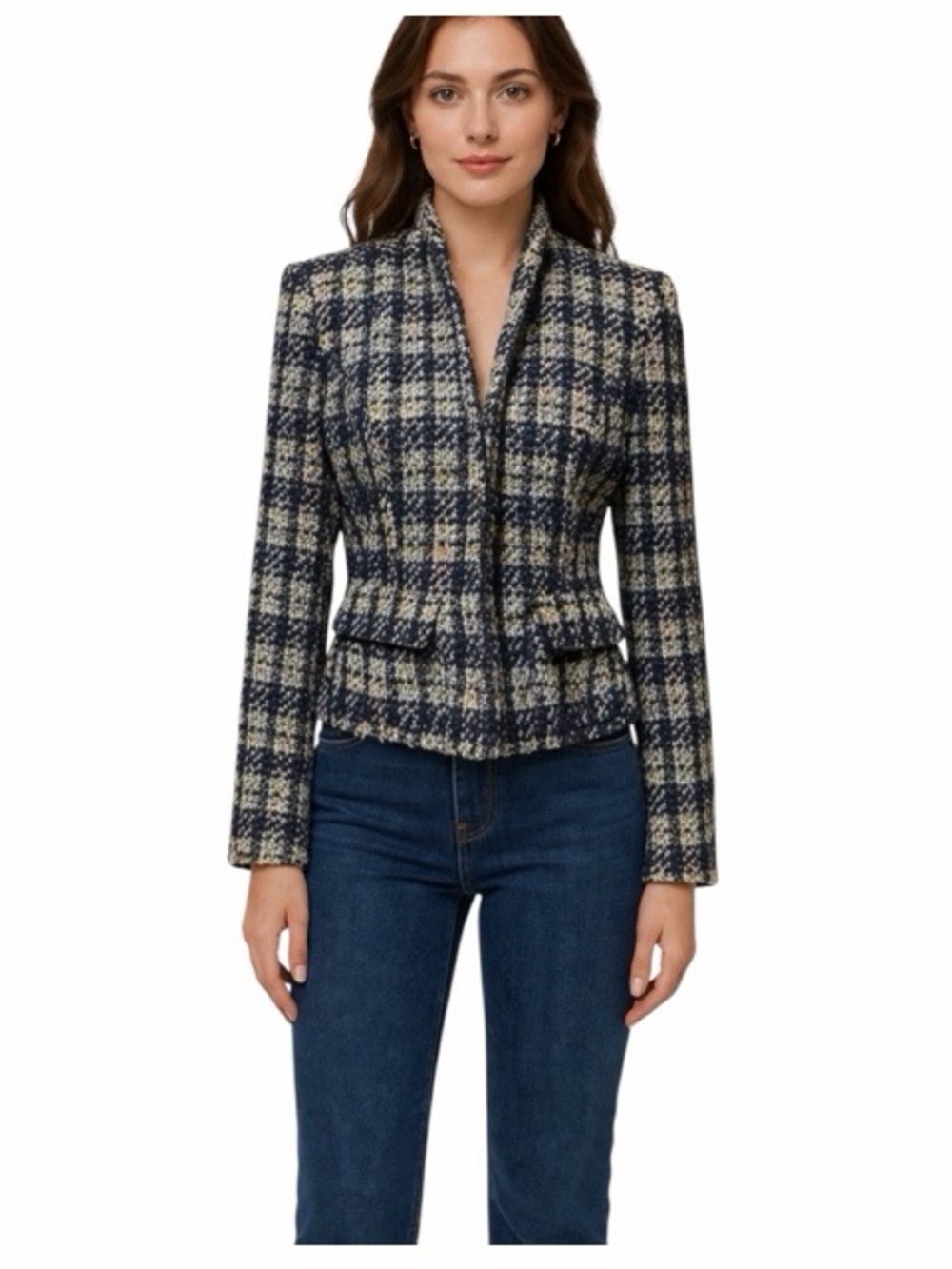 Fancy Lady Tweed‎ Cropped Blazer
